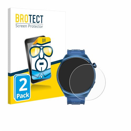 BROTECT (2 Stück Schutzfolie für Kumi GW6 1.43 Displayschutz Folie Ultra-Klar
