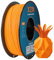 XZN PLA Filament 1.75mm,PLA 3D Drucker Filament,Robust und Langlebig,Maßgenauigkeit +/-0,03mm,1KG Filament Spule,PLA Orange