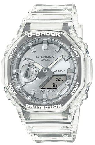G-Shock Casio Transludence GA2100BM Uhr, transparent/silber