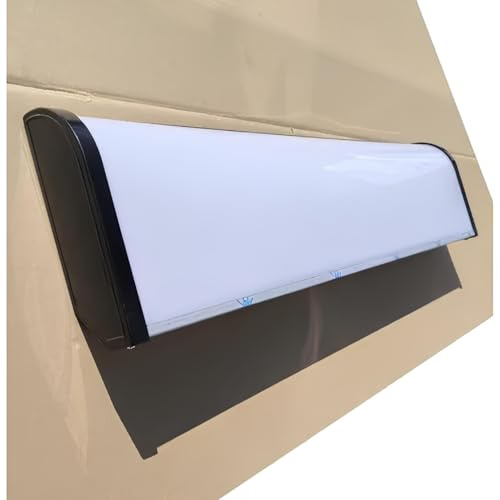 Peritus Inox Leuchtkasten passend für Neu Gen. Scania S-R mit weißer Beleuchtung - 122x31x11