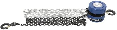 Tragkraft 1T Flaschenzug Stirnradflaschenzug Kettenzug 1000Kg 2,9 M Handkettenzüge mit einer Anti-Reverse-Verriegelung geliefert zum Heben und Ziehen