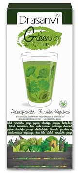 Green Life Drasanvi Complemento Alimenticio en 500ml Natural Sin Gluten | Complemento Alimenticio Natural, Vegano y Sin Gluten, Ideal para Complementar tu Alimentacion Diaria de Forma Facil