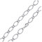 MATERIA Breite Ankerkette 925 Silber Halskette Frauen 60cm - 8mm Collier Kette Damen rhodiniert ziseliert 40-70cm in Etui K19-60 cm