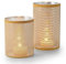 Philippi Amber Windlicht L SOLERO schwarz 20 cm
