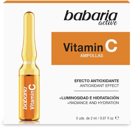 BABARIA Vitamin C Antioxidant Ampoules - 5 units of 2ml