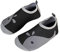 Kinder Badeschuhe Wasserschuhe Strandschuhe Mädchen Junge Schwimmschuhe Barfußschuhe rutschfeste Surfschuhe Sportschuhe Kleinkind Schwimmbad(xjy.Black/ash,22/23 EU)