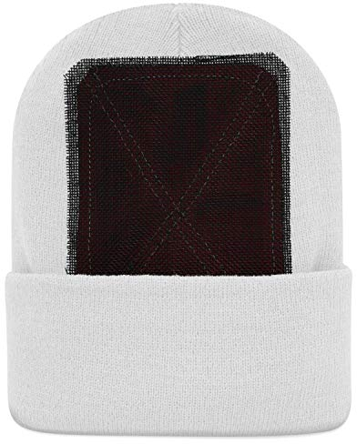 BACKSPIN Sportswear - Headspin Beanie - Cap Mütze, Farbe:Weiß, Größe:One Size