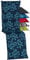 Beo Relaxsessel Auflage UV-beständig Barcelona | Made in EU nach Öko-Tex Standard | Waschbare Relaxstuhl Auflage mit Gummi-Halteband | Atmungsaktive Liegestuhl Auflage mit blauen Blumen