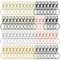 Grevosea 70 Pcs Key Chain Clip Hooks, Swivel Clasps Set 35 Piece Lanyard Snap Hooks with 35 Piece Key Chain Rings Lobster Clasp Keychain Hooks Lobster Claw Clasps for Keychain Jewelry DIY (7 Colors)