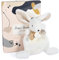 Doudou et Compagnie - Mini Kuscheltier Hase – Happy Wild – Beige – 17 cm – Happy Kuscheltier – DC3881