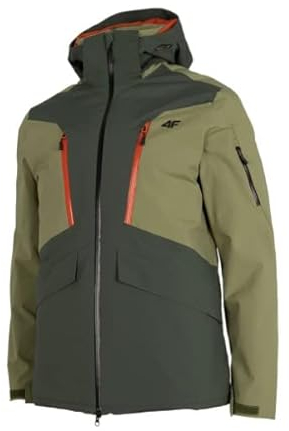 4F Herren Ski Jacket Kumn008 Jeans, Dunkelgrün, Large