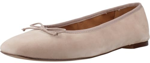 Geox Women's D Marsilea A Ballet Flat, Nude, 8 UK
