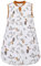 Baby-Schlafsack mit Reißverschluss, 100% Baumwolle für Winter ärmellos Wickeldecke, Schlafsack, warmer Schlafanzug (Hasenpilz, S)