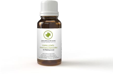Kamillenöl deutsch - 10 ml Matricaria chamomilla - 100% naturreines ätherisches Öl