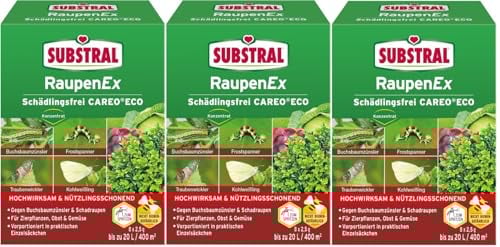 3 X 20g Substral Naturen®RaupenEX Schädlingsfrei Careo Eco