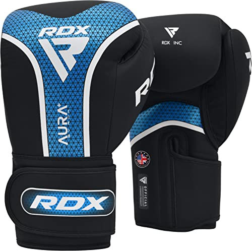 RDX Boxhandschuhe für Herren und Damen, Profi-Training, Sparring-Handschuhe, Muay Thai, MMA, Kickboxen, Erwachsene, schwere Boxsack-Handschuhe, Fokus-Pad, belüftete Handfläche, gepolsterte