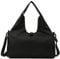 CCAIPU Sporttasche, Wasserdicht Yogatasche Turnbeutel mit Schuhe Fach und nass Tasche für Yoga-Matten & Yoga-Zubehör große Kapazität Tote für Frauen (Schwarz)