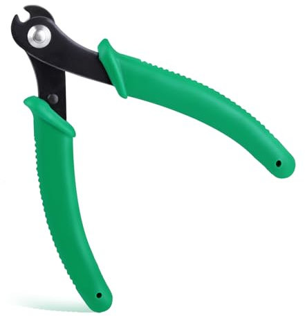 INJOYTEC Memory-Drahtschneider, 12,7 cm, Memory-Drahtschneider, Miniatur-Drahtschneider, Schmuck, Papageienschnabel, Drahtschneider, Schmuckherstellung, Zubehör für Perlenarbeiten, DIY