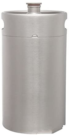 XFYESL Heimbrau-Sets Mini Fass Bier Growler Tragbare Bierflasche Home Bierherstellung Weinbar Zubehör Werkzeug Druckminderer(3.6L-W13.4xH31.5cm)