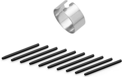 Lot de 10 pointes de rechange pour stylos Intuos en bambou, standard, pour Wacom CTL460, CTH460, CTH461, CTH661, CTH-480 CTH-480S pour INTUOS4