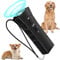 Antibell für Hunde,25 Fuß 3-in-1 Antibell Ultraschall Gerät,2 Modi Mini-antibell halsband für drinnen und draußen, wasserdicht Anti Bell Gerät Hunde,Geeignet für kleine, mittelgroße und große Hunde.