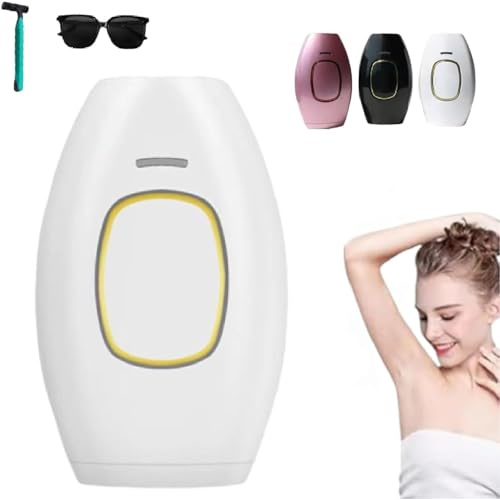 Bloomy Luminology IPL Epilierer, 5 Energiestufen, für Körper und Gesicht, Männer und Frauen (weiß)