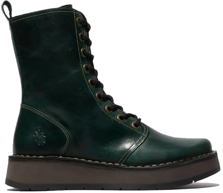 Fly Womens RAMI043 Casual Leather Lace-up Ankle Dress Boots