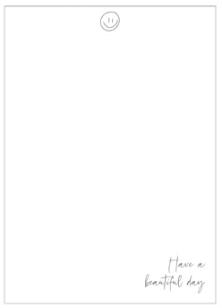 Odernichtoderdoch NNotizblock A5 „Beautiful day - Blako Block mit Illustrationen, mit Platz für Notizen und To-Do´s