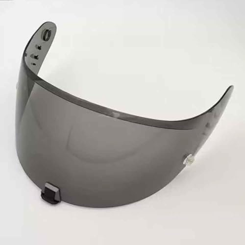 XJQHK Motorradhelm Visier für Scorpion EXO R1 520 1400, UV-Schutz Antibeschlag Motorrad Helm Objektiv Visier Winddicht Helmvisiere Zubehör Ersatz,normal-Hsmoke