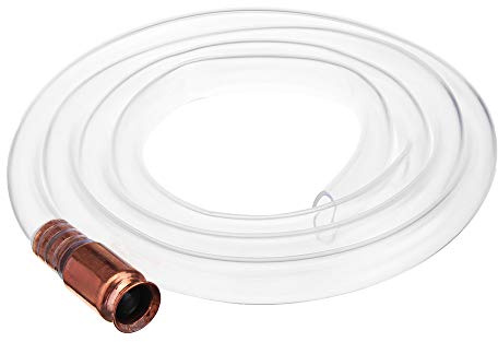 EsportsMJJ 1.92M Jiggler Shaker Siphon Anti-Static Hose Hose Schläuche Silikon-Hose Self Priming Tubing Brass Tipp