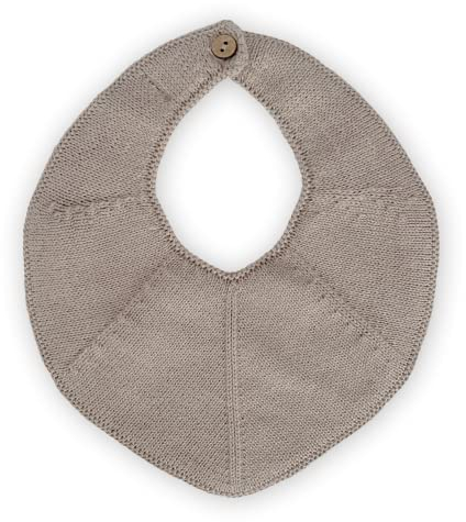 Saga Copenhagen Lätzchen für Babys & Kleinkinder, aus 100% Organische Baumwolle, 19x25cm | Fjola - Khaki