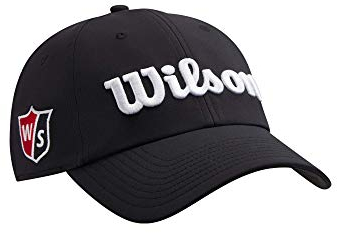 Wilson Pro Tour Junior Golfmütze, Schwarz