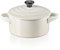 Le Creuset Mini cocotte de cerámica de gres, 10 cm, 0, 2L, Meringue, 71901107160100