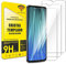 ACTECOM Pack de 3 Protector de Pantalla Compatible con Xiaomi Redmi Note 8 Cristal Templado CASE FRIENDLY 9H 2.5D (3 uds.)