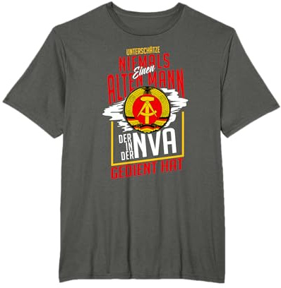 DDR NVA Armee Veteran Osten Ostalgie Vatertag T-Shirt