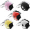 The Lord of the Tools 5 Stück Motorradhelm Anhänger Schlüsselanhänger Niedlicher Helm Charme Rucksack Ornament Tasche Geldbörse Dekoration für Frauen Männer 5 Farben