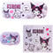Rondlaho Kawaii Kitty Cat Hard Shell Eyeglasses Case with Cleaning Cloth, Portable Contact Lens Case Cute Lens Holder Kit, Kumi, 均码