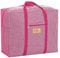 Innova Red Stripe Storage Bags with Zips & Handles (Small)