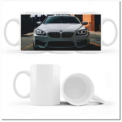 Kaffee Tee Tasse mit Foto weiß Sport BMW Nr.H5464Z_Cup