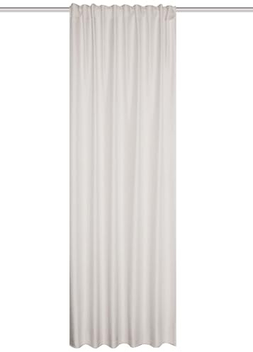 HOME WOHNIDEEN | Thermovorhang ESKAMIO Creme | 245 x 135 cm