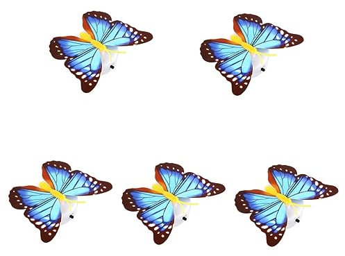 Mikikit 5 Stücke Nachtlicht Aufkleber Lichter Automatische Farbwechsel Für Jungen Und Mädchen Weihnachten Decor