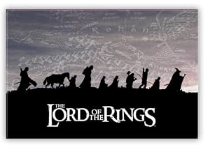 ABYstyle - Herr der Ringe Magnet Standard Community of the Rings