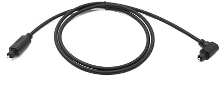 System-S Audio Toslink-kabel 80 cm kontakt till kontakt optisk digital adapter