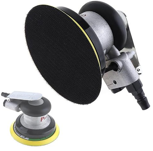 ChgImposs Levigatrice orbitale casuale ad aria, 5 doppia azione pneumatica carta vetrata levigatrice orbitale ad aria levigatrice pneumatica lucidata utensili