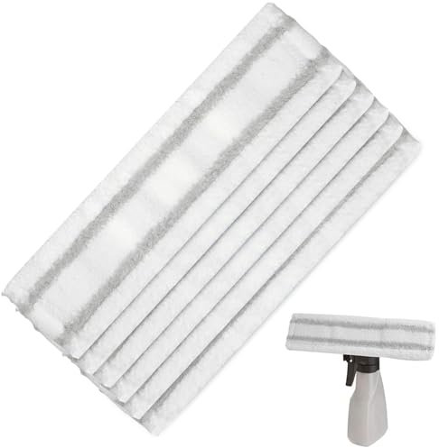 Tampons de rechange pour accessoires d'aspirateur de vitres Kärcher, 6 pièces pour pièces de rechange pour nettoyeur de vitres Kärcher, tampon de balai pour Karcher WV1 WV2 WV5 Plus Premium