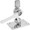 Marine VHF Antenna Boat Mount 316 Stainless Steel Adjustable Ratchet for RV Yacht Speedboat with 2 Screw Accessories
