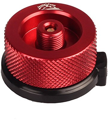 Jeebel Camp Gasflaschenadapter, Gas Ventilkartuschen Düse Adapter für Gaskartusche Gaskocher, Campingkocher Brenner