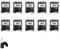 Nagelschelle 10mm 1000x Kabelschelle schwarz allzweck Nagelschellen Rundschelle Kabelbefestigung Kabel Befestigung Nagel universal 9-10 mm ARLI 1000 Stück