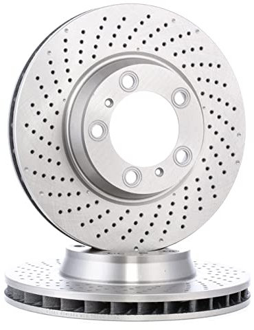 RIDEX Bremsscheibe Vorne links Ø330mm Höhe: 69,4mm Dicke: 34mm Lochkreis-Ø: 130mm gelocht/innenbel. 82B1054