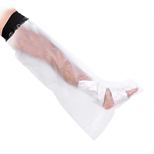 Super Wasserdichter Gips und Verbandschutz zum für Bad & Dusche, Erwachsene Bein lang
